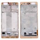 For Huawei P9 Plus Front Housing LCD Frame Bezel Plate(Gold) - 1