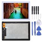 LCD Screen and Digitizer Full Assembly for Asus ZenPad 10 Z301MFL LTE Edition /   Z301MF WiFi Edition 1920 x 1080 Pixel(White) - 1