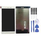 OEM LCD Screen for Lenovo Tab 7 TB-7504 with Digitizer Full Assembly (White) - 1