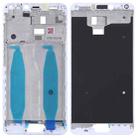 Front Housing LCD Frame Bezel Plate for Asus Zenfone 4 Max ZC554KL X00IS X00ID(White) - 1