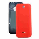 Solid Color Plastic Battery Back Cover for Nokia 225 (Red) - 1