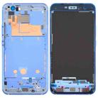 for HTC U11 Front Housing LCD Frame Bezel Plate(Blue) - 1