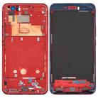 Front Housing LCD Frame Bezel Plate for HTC U11(Red) - 1