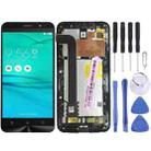 OEM LCD Screen for Asus Zenfone GO ZB552KL X007D Digitizer Full Assembly with Frame（Black) - 1