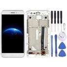 LCD Screen and Digitizer Full Assembly with Frame for Asus ZenFone 3 ZE520KL Z017D Z017DA Z017DB (White) - 1