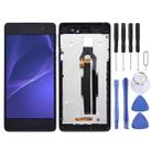 OEM LCD Screen for Sony Xperia E5 F3311 F3313 Digitizer Full Assembly with Frame(Black) - 1