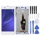 OEM LCD Screen for Sony Xperia E5 F3311 F3313 Digitizer Full Assembly with Frame(White) - 1