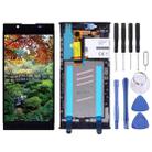 OEM LCD Screen for Sony Xperia L1 G3311 G3312 G3313 Digitizer Full Assembly with Frame(Black) - 1