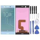 OEM LCD Screen for Sony Xperia XZ1 Compact with Digitizer Full Assembly(Blue) - 1