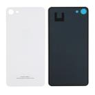For Meizu U10 / Meilan U10 Glass Battery Back Cover with Adhesive (White) - 1