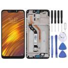 TFT LCD Screen for Xiaomi Pocophone F1 Digitizer Full Assembly with Frame(Black) - 1