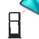 For OPPO R15 SIM Card Tray + SIM Card Tray / Micro SD Card Tray (Black) - 1