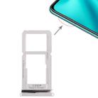 For OPPO R15 SIM Card Tray + SIM Card Tray / Micro SD Card Tray (Silver) - 1