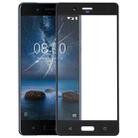 Front Screen Outer Glass Lens for Nokia 8 / N8 TA-1012 TA-1004 TA-1052(Black) - 1