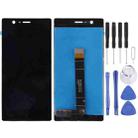 LCD Screen + Touch Panel for Nokia 3 TA-1020 TA-1028 TA-1032 TA-1038(Black) - 1