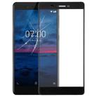 Front Screen Outer Glass Lens for Nokia 7(Black) - 1