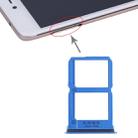 For Vivo X9 2 x SIM Card Tray (Blue) - 1