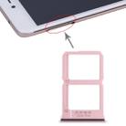 For Vivo X9 2 x SIM Card Tray (Rose Gold) - 1