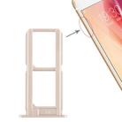 For Vivo X7 2 x SIM Card Tray (Gold) - 1