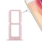 For Vivo X7 2 x SIM Card Tray (Rose Gold) - 1