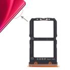 For Vivo X23 2 x SIM Card Tray (Orange) - 1