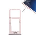 For Vivo X20 SIM Card Tray + SIM Card Tray / Micro SD Card Tray (Gold) - 1