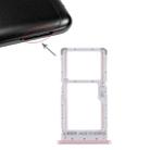 SIM Card Tray + SIM Card Tray / Micro SD Card Tray for Xiaomi Redmi Note 6 Pro (Rose Gold) - 1