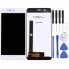 OEM LCD Screen for Asus ZenFone 3 Max / ZC520TL / X008D (038 Version) with Digitizer Full Assembly (White) - 1