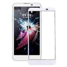 Front Screen Outer Glass Lens for LG X screen / K500 / K500N(White) - 1