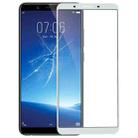 For Vivo Y71 Front Screen Outer Glass Lens (White) - 1