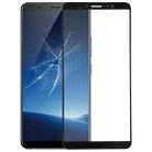 For Vivo X20 Front Screen Outer Glass Lens (Black) - 1