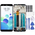 TFT LCD Screen for Meizu M8c / M809L Digitizer Full Assembly with Frame(Black) - 1