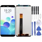 TFT LCD Screen for Meizu M8c M908L with Digitizer Full Assembly(Black) - 1