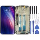 TFT LCD Screen for Meizu X8 Digitizer Full Assembly with Frame(Black) - 1