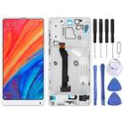 LCD Screen and Digitizer Full Assembly with Frame for Xiaomi MI Mix 2S(White) - 1