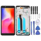 TFT LCD Screen for Xiaomi Redmi 6A / Redmi 6 Digitizer Full Assembly with Frame(Black) - 1