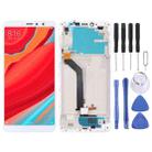 TFT LCD Screen for Xiaomi Redmi S2 / Y2 Digitizer Full Assembly with Frame(White) - 1