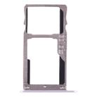 SIM Card Tray + SIM Card Tray / Micro SD Card for Lenovo K6 (Silver) - 2