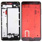 Front Housing LCD Frame Bezel Plate for Microsoft Lumia 650 (Black) - 1