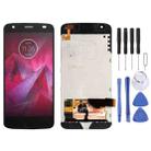 Original LCD Screen for Motorola Moto Z2 Force XT1789 Digitizer Full Assembly with Frame (Black) - 1