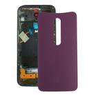 Battery Back Cover for Motorola Moto X Style (Purple) - 1