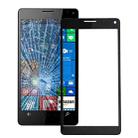 Original Front Screen Outer Glass Lens with Frame for Microsoft Lumia 950 XL(Black) - 1