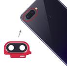 For OPPO R15  Camera Lens Cover (Red) - 1