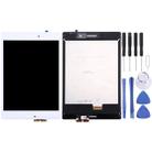 OEM LCD Screen for Asus ZenPad S 8.0 / Z580 (28mm Cable) with Digitizer Full Assembly (White) - 1