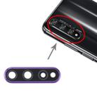 For Huawei Honor 20  Camera Lens Cover (Purple) - 1