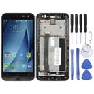 OEM LCD Screen for Asus Zenfone 2 ZE500CL Z00D Digitizer Full Assembly with Frame（Black) - 1