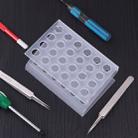 S-shaped Plastic Holes Storage Rack Tweezers and Screwdrivers Repair Tool Kit Stand Holder - 4
