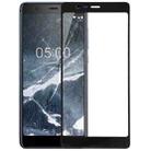 Front Screen Outer Glass Lens for Nokia 5.1 TA 1024 1027 1044 1053 1008 1030 1109(Black) - 1
