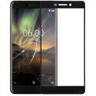 Front Screen Outer Glass Lens for Nokia 6 2018 / 6.1 SCTA-1043 TA-1045 TA-1050 TA-1054 TA-1068(Black) - 1