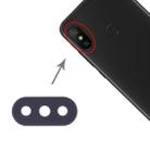 10 PCS Camera Lens Cover for Xiaomi Redmi 6 Pro / MI A2 Lite(Black) - 1